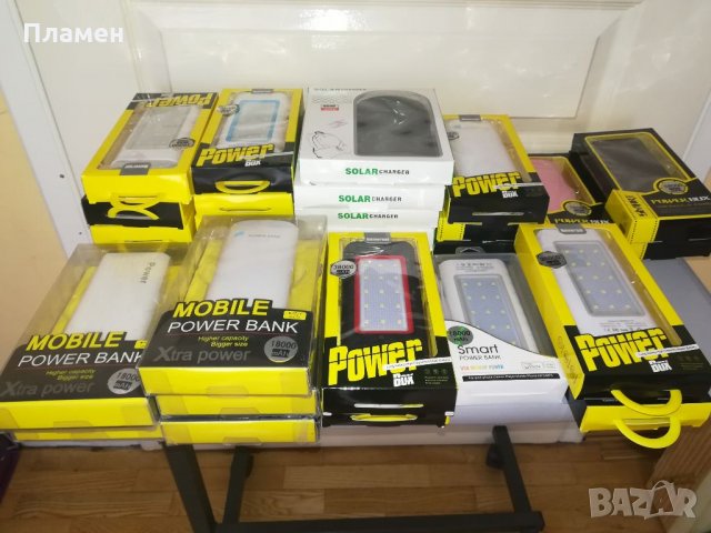 USB акумулаторни банки, за телефони с лед и соларен панел, снимка 5 - Външни батерии - 33231615