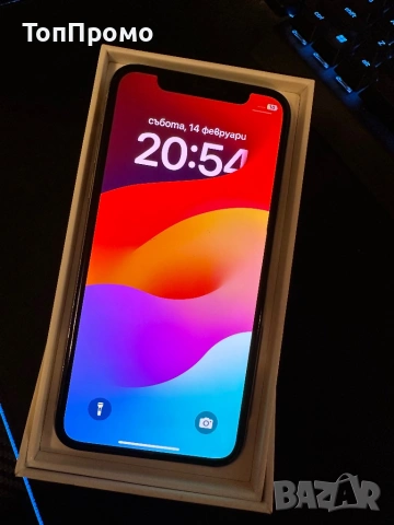 iPhone XS 256GB Silver - Перфектен