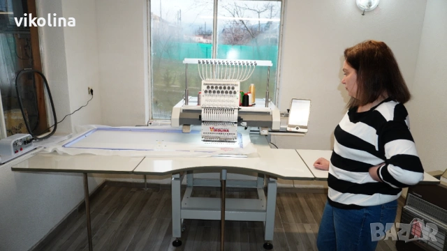 Бродировъчна машина 1250 Х 550 Нов модел, снимка 3 - Други машини и части - 52940215