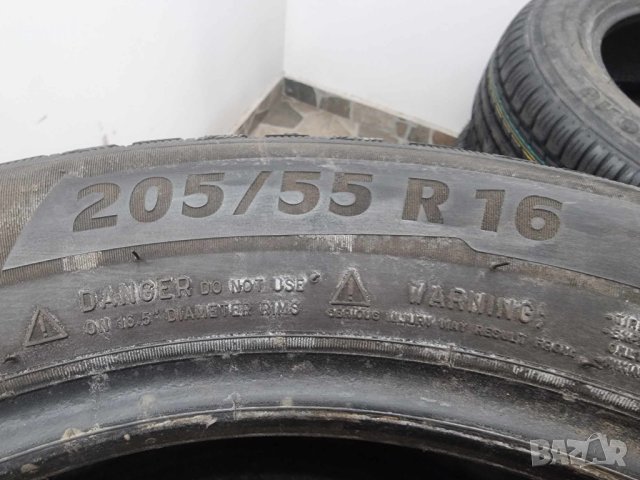 1бр зимна гума 205/55/16 Michelin R17 , снимка 2 - Гуми и джанти - 43543924