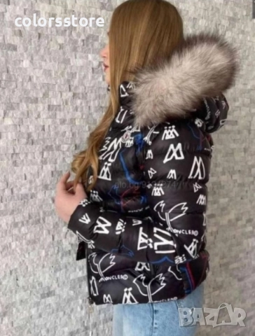 Дамско зимно яке М@нклер /IM227p, снимка 4 - Якета - 51851036