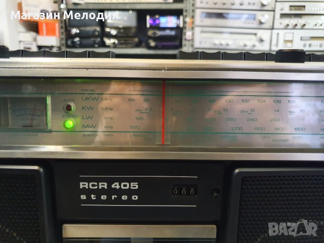 Радиокасетофон SABA RCR 405 Stereo В отлично техническо и визуално състояние., снимка 10 - Радиокасетофони, транзистори - 42933192