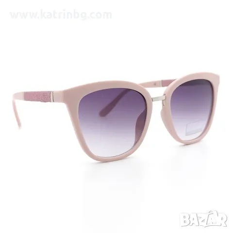 Дамски слънчеви очила котешко око в розово с брокат Код на продукта:DASL-30, снимка 2 - Слънчеви и диоптрични очила - 49890994