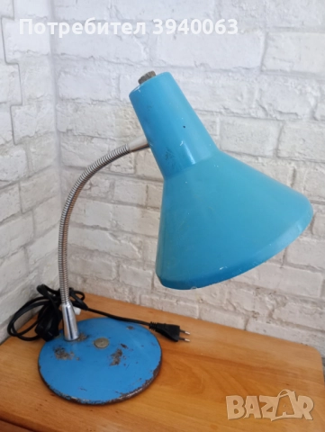 Стара настолна лампа работна колекция, снимка 6 - Други ценни предмети - 50646061