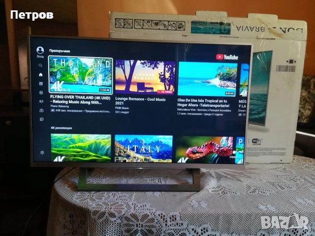 Телевизор Sony Bravia 32" (81cm) Smart Led Edge Full HD 1920 x 1080 pixels IPS,WIFI.Модел 32WD757, снимка 3 - Телевизори - 50819281