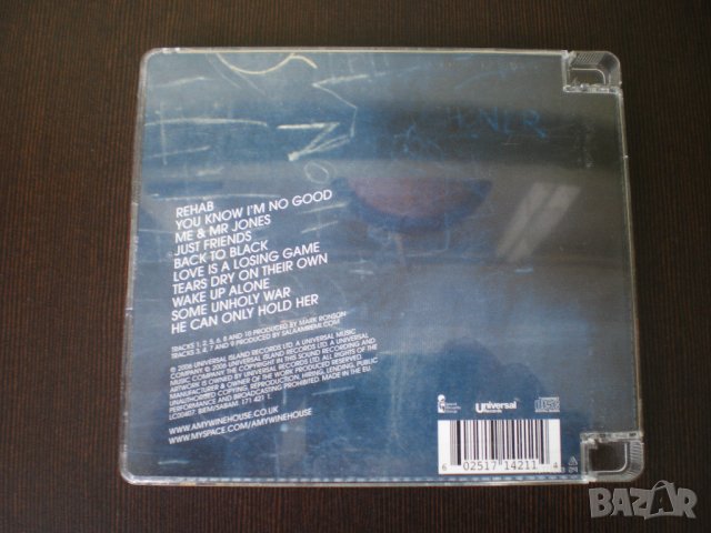 Amy Winehouse ‎– Back To Black 2006, снимка 3 - CD дискове - 42976292