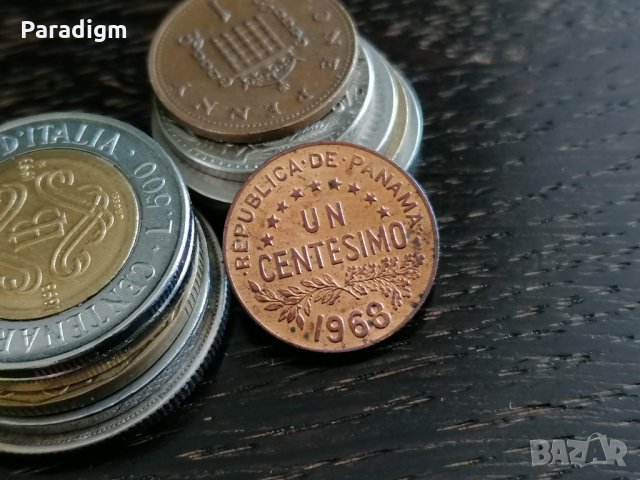 Mонета - Панама - 1 чентесимо | 1968г., снимка 1 - Нумизматика и бонистика - 32724949