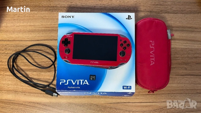 Sony PS Vita PCH-1000 Cosmic Red CIB(Complete in Box) 8GB, снимка 2 - PlayStation конзоли - 53333934