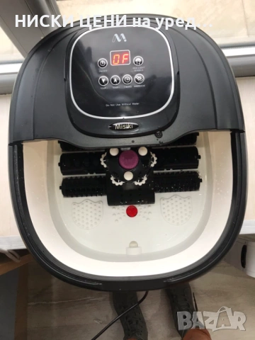 Вана с масажор за крака с въртящи глави и балончета MISIKI, снимка 2 - Масажори - 53510509