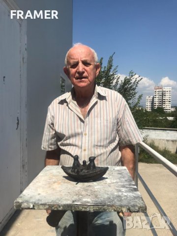 Уникална скулптура Павел Койчев подписана автентична, снимка 12 - Статуетки - 38396735