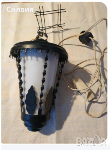 Нощна лампа ковано желязо