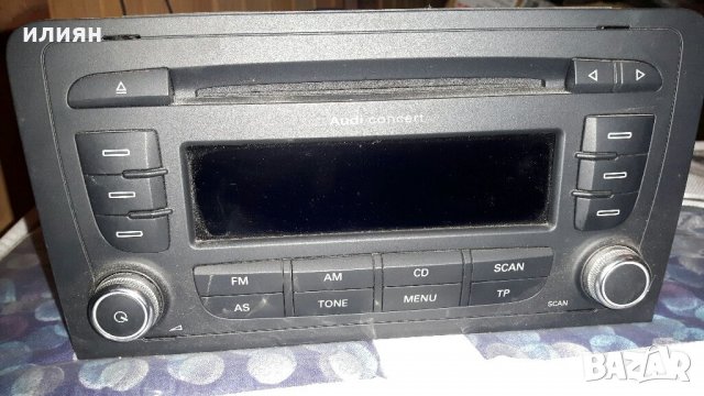 Cd Radio Player Audi A3 8P 8P0035186S Concert Blaupunkt 2009 2011 2013г