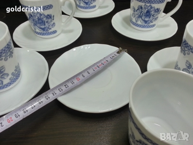 френски аркопал чаши за чай кафе , снимка 3 - Антикварни и старинни предмети - 48371053