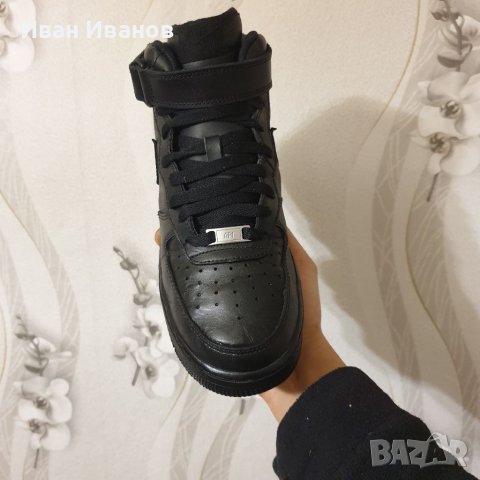 Оригинални кецове / маратонки  NIKE AIR FORCE 1 MID '07  номер 42-42,5, снимка 12 - Кецове - 39711829