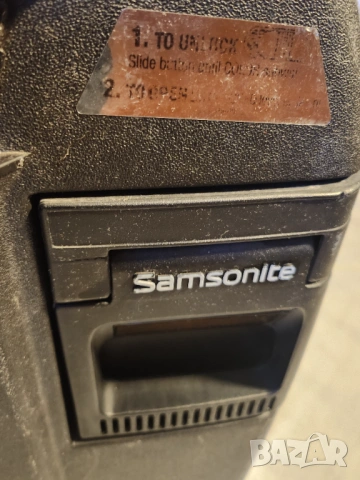 Куфар : Samsonite Oyster GL и 2-ри с твърди стени,4 колелца, на цип с шифър, с разтегателна дръжка, снимка 12 - Куфари - 52344325