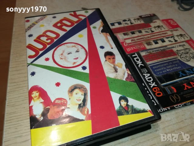 JUGO FOLK-VIDEO VHS TAPE 2808251154, снимка 12 - Други музикални жанрове - 51520869
