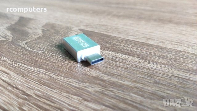 Преходник Type C M - USB F - Type C OTG, снимка 2 - Кабели и адаптери - 28561455