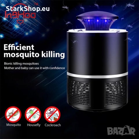 Нощна лампа против комари и насекоми мухи Led, снимка 4 - Други - 33205385