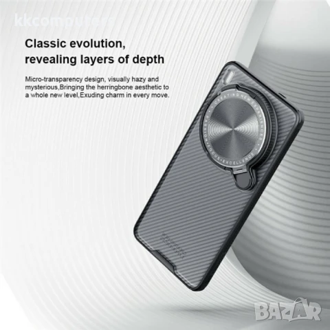 NILLKIN Camshield Prop Series Калъф за vivo X200 Ultra 5G – Черен, Полупрозрачен Гръб + Скрийн Проте, снимка 7 - Калъфи, кейсове - 50819081