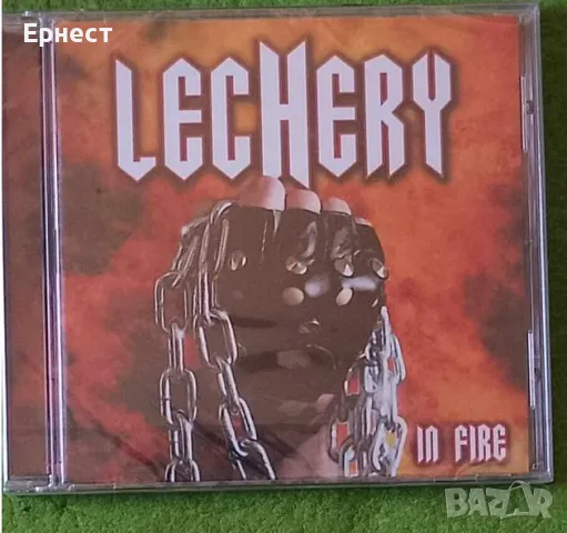 хеви метъл-пауър метъл Lechery – In Fire CD 