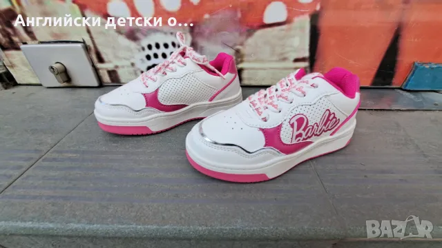Английски детски полукецове Barbie, снимка 2 - Детски маратонки - 50324156