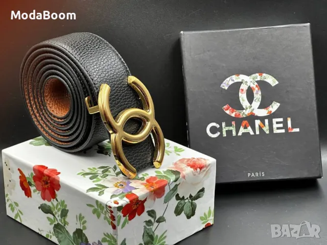Ch🅰️nel дамски колани Различни цветове , снимка 11 - Колани - 48428644