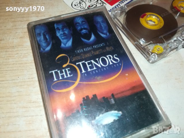 THE 3 TENORS-КАСЕТА 1205231640, снимка 5 - Аудио касети - 40680478
