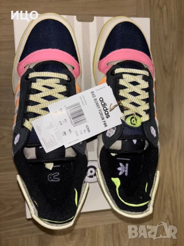 Нови мъжки маратонки Bad Bunny × adidas Forum Low Powerphase, снимка 9 - Маратонки - 50755211