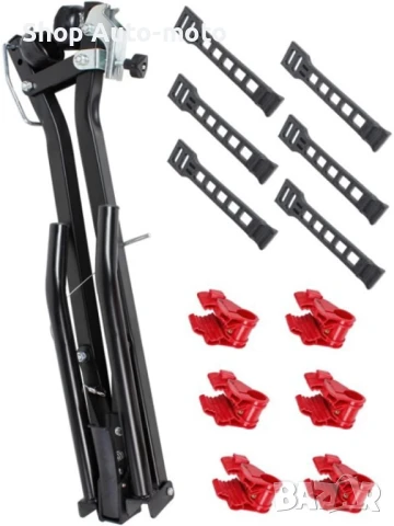 Багажник стойка за велосипеди Automat, Стойка за теглич за кола, За два или три велосипеда, снимка 9 - Аксесоари и консумативи - 23988096