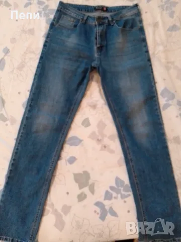 Дънки-класически,прави,ластични