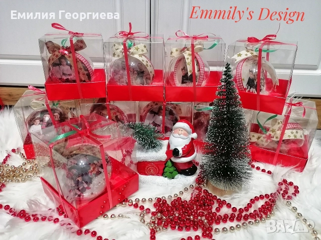 Коледни топки със снимки на най-ниски цени , снимка 15 - Други - 52822316