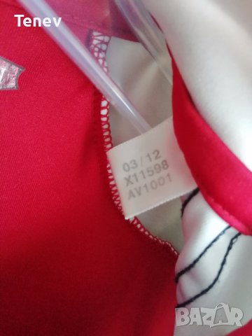 Оригинална юбилейна тениска фланелка Дания Denmark Adidas 2012/2013, снимка 5 - Тениски - 36949049