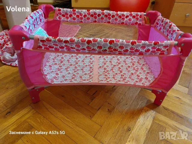 Сгъваема кошарка за кукли 