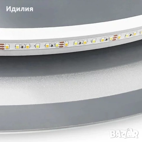 Елегантно LED огледало, снимка 8 - Огледала - 51741527