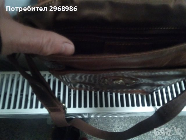 Унисекс  кожена чанта,, STILORD, снимка 2 - Чанти - 43328703