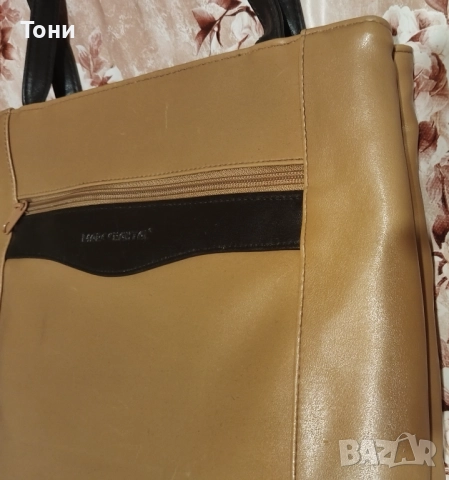 MARC CHANTAL Оригинал Нова Кожена Дамска Чанта , снимка 7 - Чанти - 51852866