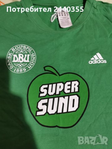 Футболна блуза Дания DBU, снимка 5 - Спортни дрехи, екипи - 26751752