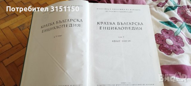 Речници и българска енциклопедия., снимка 2 - Енциклопедии, справочници - 39725720