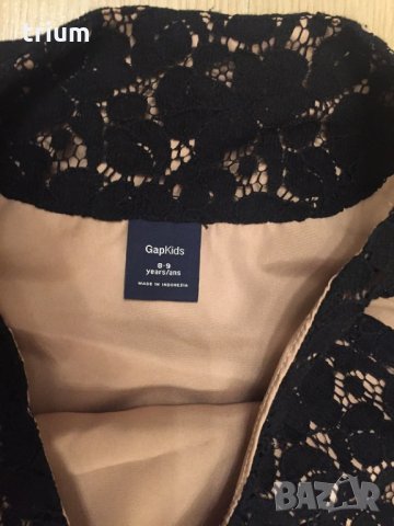 Празнична рокля Gap и болеро Zara, ръст 128-134см., 8-9г, снимка 3 - Детски рокли и поли - 27435481