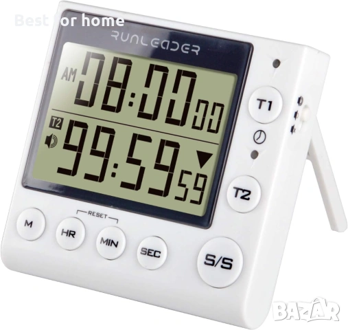 Кухненски таймер Runleader, таймер за пекарна, цифров дисплей за готвене, таймер за обратно броене