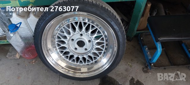 BBS RS 17" 5х120, снимка 5 - Гуми и джанти - 43330097