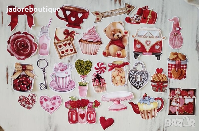 Изрязани елементи от картон Различни теми #2, снимка 2 - Други - 49628635