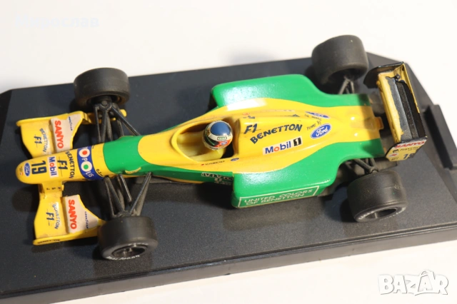 1:43 ONYX BENETTON FORD БОЛИД ФОРМУЛА F1, снимка 3 - Колекции - 53192544