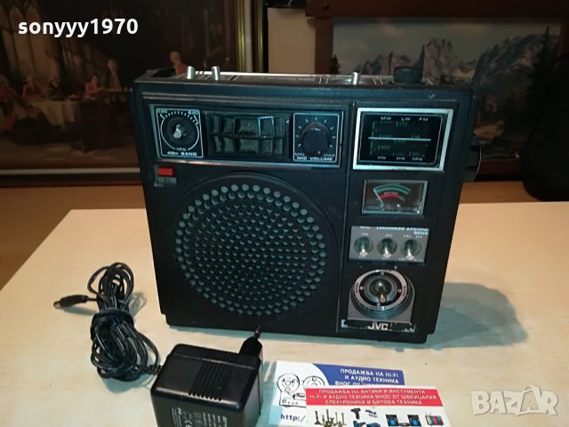 jvc made in japan 516+adapter 3005212007, снимка 5 - Радиокасетофони, транзистори - 33049719