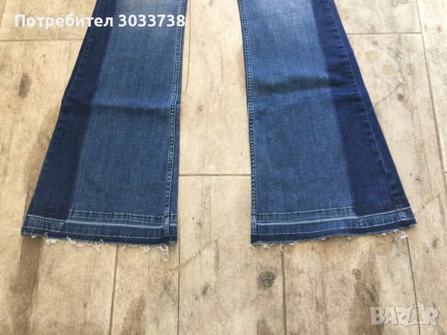 Дънки Nasty Gal Два Цвята Шикор Крачол Висока Такия Размер 29 Отлично Състояние , снимка 4 - Дънки - 36172173