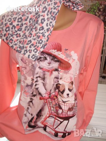Дамска пижама интерлог размер С, М и L, снимка 12 - Пижами - 39051730