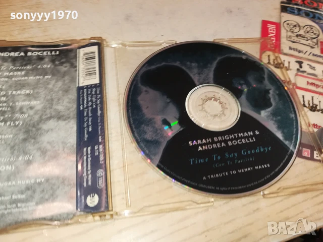 SARAH BRIGHTMAN & ANDREA BOCELLI CD 1306251852, снимка 6 - CD дискове - 50658057