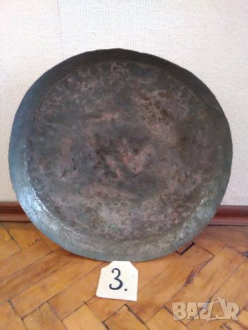 Стари медни тави за печене на агнета,меса и други., снимка 8 - Съдове за готвене - 39104429