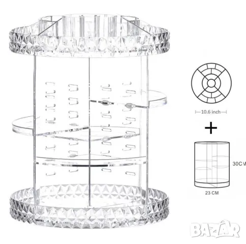 Въртящ се органайзер за козметика  , снимка 6 - Други - 50383014