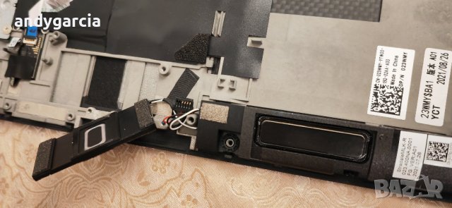 Dell XPS 17 9700 9710 972Precision 5750 5760 5770 palmrest keyboard клавиатура подсветка палмрест, снимка 8 - Части за лаптопи - 43952043